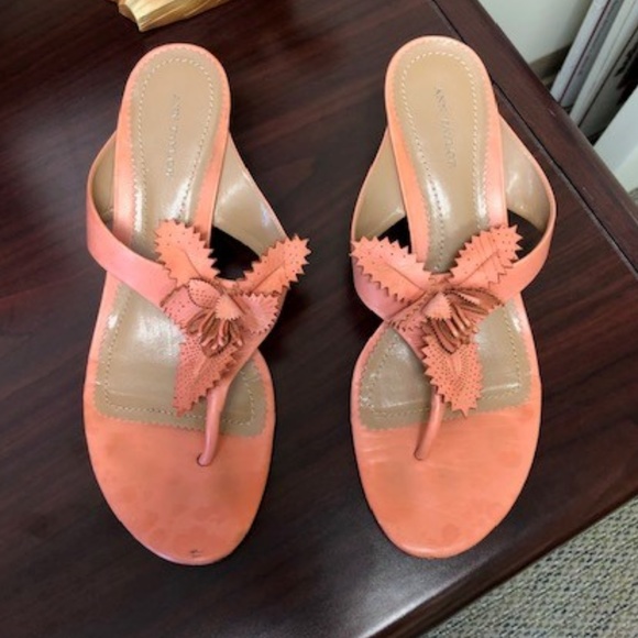 Ann Taylor Shoes - Ann Taylor Kitten heel sandals